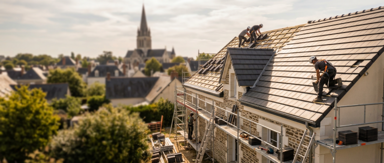 nettoyage toiture Sablé sur Sarthe - Steven Entretien