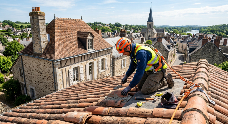 nettoyage toiture Sablé sur Sarthe - Steven Entretien